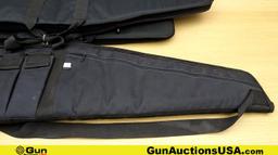 UTG, Pitt Bull, Etc. Soft Gun Cases . Very Good . Lot of 3 Assorted Padded Black Soft Long Gun Cases