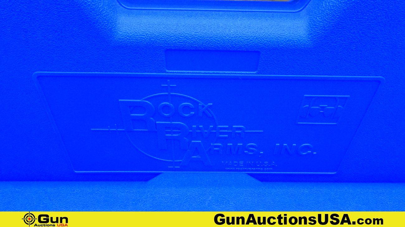 Rock River Rifle Cases. Excellent. Lot of 2; Blue Polymer Lockable Rifle Cases Molded for AR-15 Styl