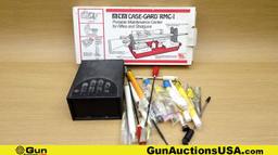 MTM, Brownell,Etc. Gun Accessories. Very Good. Lot of 3; #1 MTM- Case Guard Model RMC-1- Portable ma