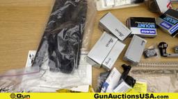 Burris, Weaver, Trijicon, Etc. Parts & Accessories. Very Good. Assorted Gun Parts, Scope Mounts, Sig