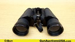 Gordon, Simmons, Omega Binoculars, Scope. Good Condition. Lot of 3; 1- Omega 7x50 Binoculars with ca