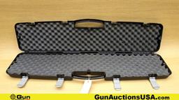 Dosko Sport, SIG Rifle Case. Excellent. Lot of 2; Black Polymer Padded Lockable Rifle Cases. Overall