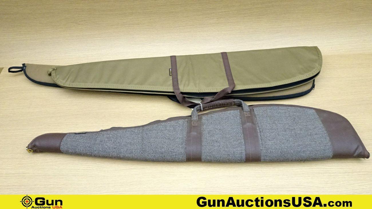 Allen, Etc. Soft Gun Cases . Good Condition . Lot of 3; Assorted Padded, Long Gun Soft Cases. . (682