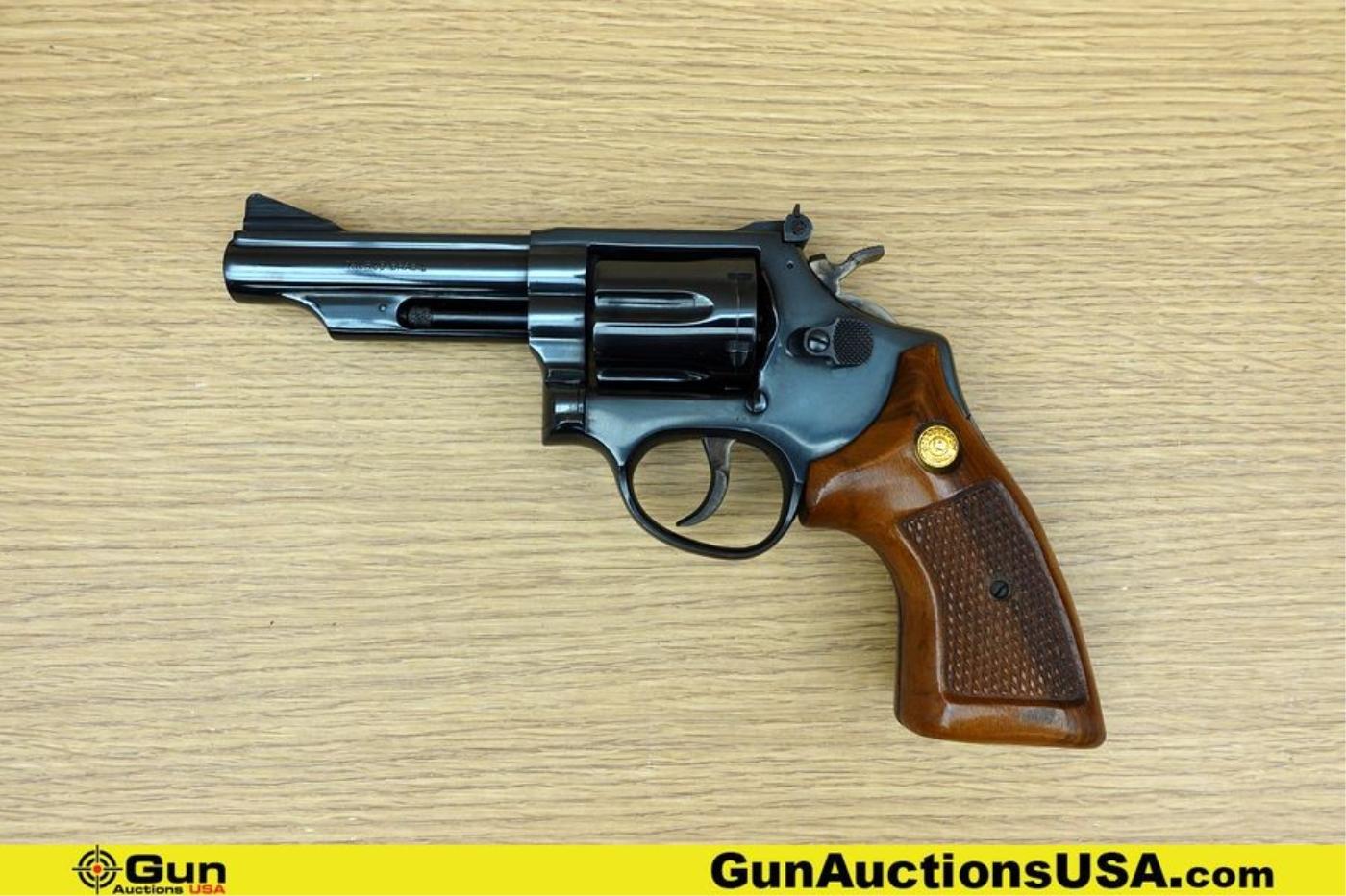 Taurus 66 .357 MAG Revolver. Very Good. 4" Barrel. Shiny Bore, Tight Action This robust revolver emb