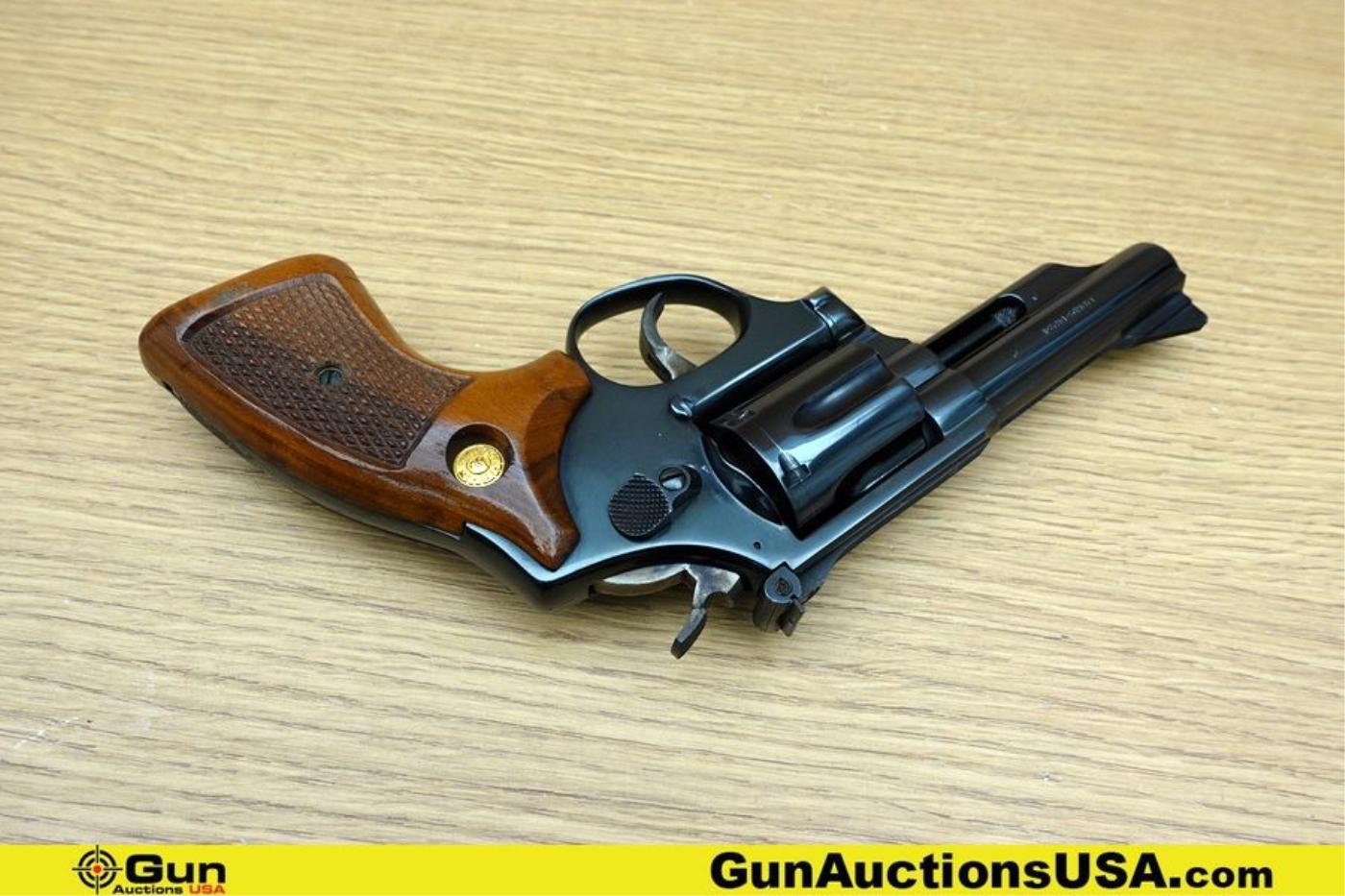 Taurus 66 .357 MAG Revolver. Very Good. 4" Barrel. Shiny Bore, Tight Action This robust revolver emb