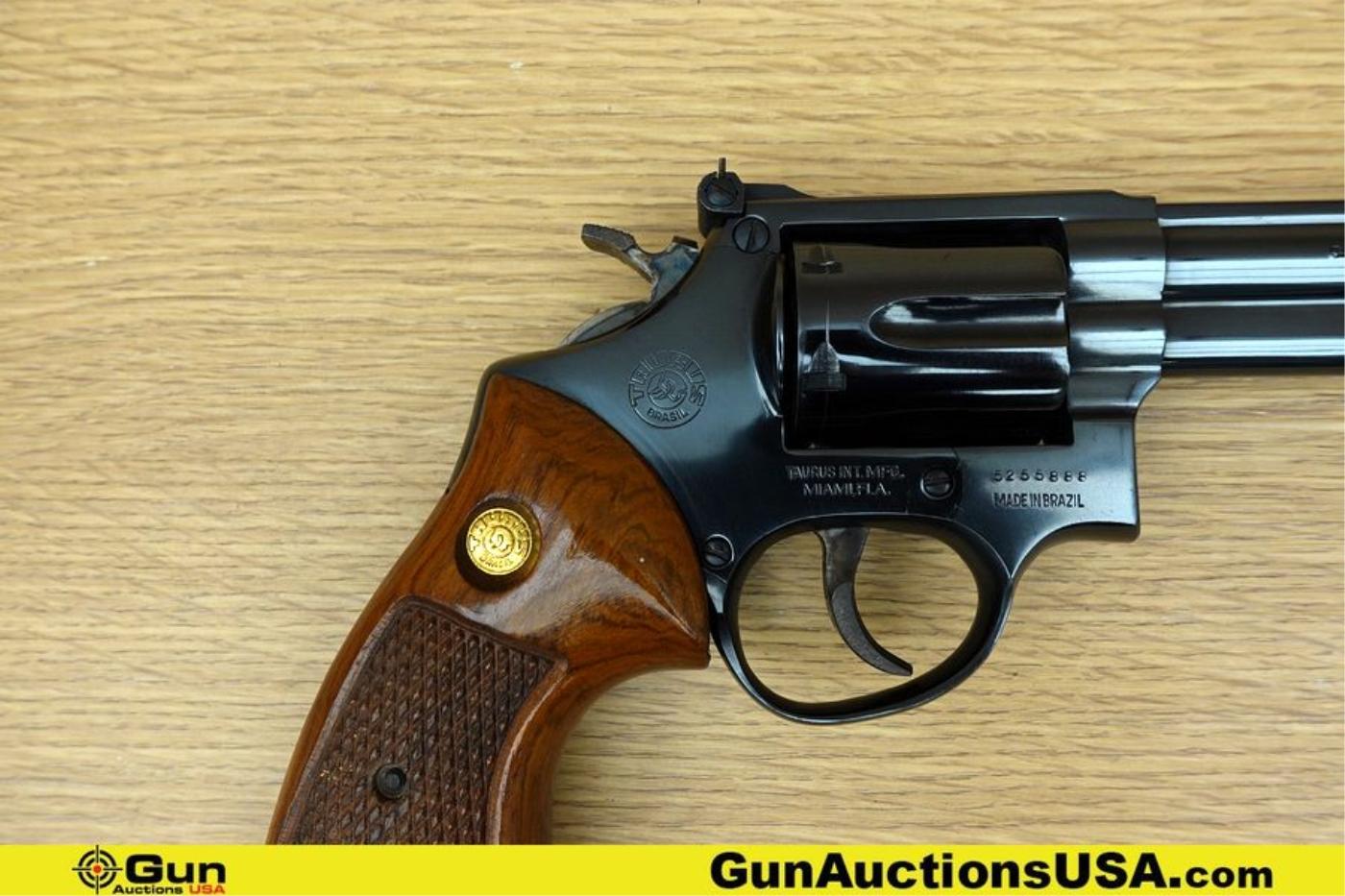 Taurus 66 .357 MAG Revolver. Very Good. 4" Barrel. Shiny Bore, Tight Action This robust revolver emb