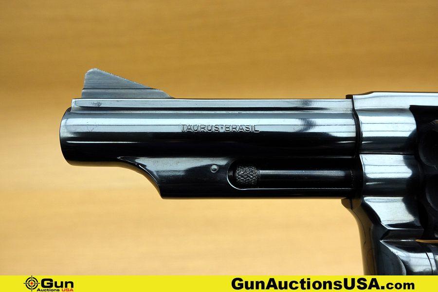 Taurus 66 .357 MAG Revolver. Very Good. 4" Barrel. Shiny Bore, Tight Action This robust revolver emb