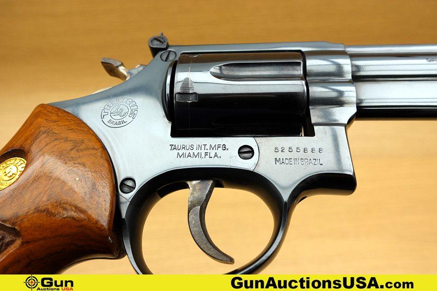 Taurus 66 .357 MAG Revolver. Very Good. 4" Barrel. Shiny Bore, Tight Action This robust revolver emb