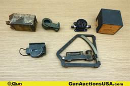 Westinghouse, Michigan Metal Products Co., Etc. Gun Part, Compass, Etc.. Good Condition. One US Mili