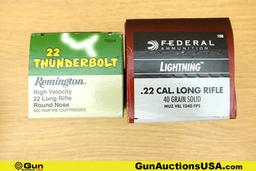 Remington, Federal .22LR Ammo . Approx. 2150 Rds, Assorted . (77031) (GSCU65)
