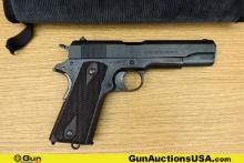 COLT US MODEL OF 1911 .45 ACP COLLECTOR'S Pistol. Very Good. 5" Barrel. Shiny Bore, Tight Action Sem