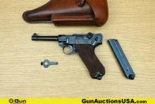 Deutsche Waffen und Munitionsfabriken (DWM) PO8 9MM LUGER MATCHING NUMBERS Pistol. Excellent. 4" Bar