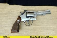 S&W 15-4 .38 S&W SPECIAL CTG Revolver. Good condition, Normal Handling Marks, Scattered Spotting and
