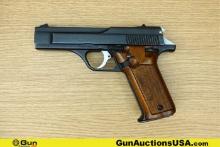 BENELLI ARMI-URBINO B76 9MM PARA Pistol. Very Good. 4.25" Barrel. Shiny Bore, Tight Action Semi Auto