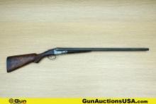 Parker Bros NONE MARKED 12 ga. Shotgun. Good condition, Normal Handling Marks, Scattered Spotting an