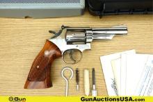 S&W 19-4 .357 MAGNUM Revolver. Good condition, Normal Handling Marks, Scattered Spotting and/or Pitt