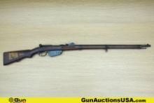 STEYR-MANNLICHER M1886 STRAIGHT PULL 11X58R MATCHING NUMBERS Rifle. Fair Condition. 31" Barrel. Shoo