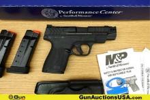 S&W M&P SHIELD 9 PLUS 9X19 Pistol. Excellent. 3.75" Barrel. Shiny Bore, Tight Action Semi Auto Featu