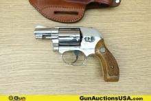 S&W 49 .38 S&W SPL Revolver. Very Good. 2" Barrel. Shootable Bore, Tight Action Features a Shrouded