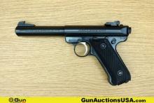 Ruger MARK II TARGET .22 LR TARGET Pistol. Very Good. 5.5" Barrel. Shiny Bore, Tight Action Semi Aut