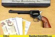 Heritage ROUGH RIDER 22B6 .22 LR Revolver. Excellent. 6.5" Barrel. Shiny Bore, Tight Action Features