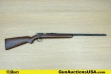 Winchester 47 .22 S-L-LR Rifle. Fair Condition. 25.25" Barrel. Shiny Bore, Tight Action Bolt Action
