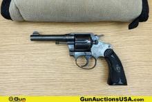 COLT POLICE POSITIVE 38 .38 Cal. Revolver. Good condition, Normal Handling Marks, Scattered Spotting