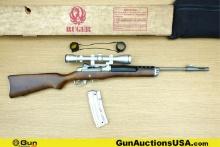 RUGER MINI-14 .223 REM Rifle. Excellent. 20" Barrel. Shiny Bore, Tight Action Semi Auto Features a F