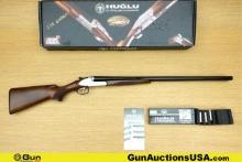 HUGLU TURKEY 201-A 12 ga. APPEARS UNFIRED Shotgun. Excellent. 28" Barrel. Shiny Bores, Tight Action