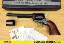 Heritage ROUGH RIDER RR22MB6 .22 LR COWBOY GUN Revolver. Excellent. 6.5" Barrel. Shiny Bore, Tight A