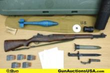 SPRINGFIELD M1 GARAND 30-06SPRG COLLECTOR GRADE Rifle. Excellent. 23" Barrel. Shiny Bore, Tight Acti