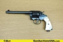 COLT NEW SERVICE 45 COLT Revolver. Very Good. 7.5" Barrel. Shiny Bore, Tight Action Features a Blued