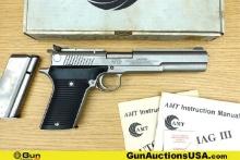 AMT AUTOMAG III 30 CARBINE Pistol. Good condition, Normal Handling Marks, Scattered Spotting and/or