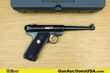 Ruger MK III .22 LR TARGET Pistol. Very Good. 6" Barrel. Shiny Bore, Tight Action Semi Auto The Ruge