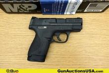 S&W M&P 9 Shield 9mm Pistol. Very Good. 3" Barrel. Shiny Bore, Tight Action Semi Auto Features a Bla