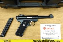 Ruger MARK II TARGET .22 LR Pistol. Very Good. 5.25" Barrel. Shiny Bore, Tight Action Semi Auto Feat