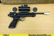 Crossman 2300S .177 Pellet Pistol . Good condition, Normal Handling Marks, Scattered Spotting and/or