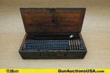 Military Surplus COLLECTOR'S Ammo Box, Etc. . Good Condition. HOTCHKISS Wooden WWII AMMO BOX with Ni
