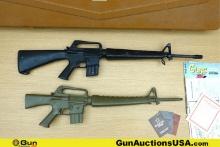 Military Surplus RUBBER DUCK COLLECTOR'S TRAINING RIFLES. Good Condition. M16 RUBBER DUCK TRAINING R