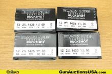 Black Aces 12 Ga. Ammo. 100 Rds of 2 3/4" 00 Buck.. (77007) (GSCU40)