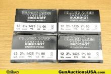 Black Aces 12 Ga. Ammo. 100 Rds of 2 3/4" 00 Buck.. (77005) (GSCU59)