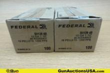 Federal 12 Ga. MINI SHELLS Ammo . 200 Rds of 1 3/4, 4 BUCK MINI SHELLS. . (77525) (GSCU63)