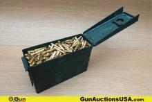 New Republic 7.62x39 Ammo . Approx. 200 Rds FMJ. Includes Small Ammo Can . (77537) (GSCU51)