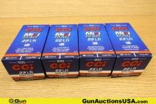 CCI MINI MAG .22 LR Ammo. 2000 Rds. . (77061) (GSCU82)