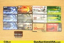 Hornady, REM, FED 300 WIN MAG, 7mm WIN MAG, 300 REM ULTRA MAG Ammo. 244 Total Rounds; 140 Rounds of