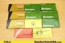 Rem, Fed .45 ACP Ammo. 550 total rounds; Assorted of 230 gr and 185 gr, FMJ and JHP Hydra-Shok.. (76
