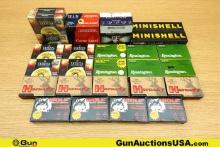 Horn, Fed, Rem, Etc. 12 ga. Ammo. Approx. 285 Total Rounds of 12 ga. Assorted Lengths and Projectile