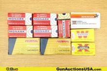 Win, Fed, Etc. .38 SPL Ammo. 493 Total Rounds of .38 SPL Assorted Gr Weights and Types.. (76955) (GS
