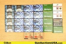 WIN, HORN, FED, Etc. Super-X, Etc. 20 Ga. Ammo. 130 Total Rounds of 20 ga. 2 3/4" in Assorted Projec
