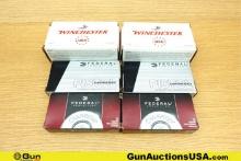 Winchester, Federal .40 S&W Ammo. 400 Rds, Assorted Grains.. (76683) (GSCU79)